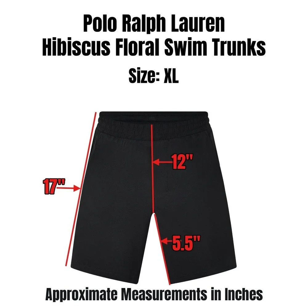 Polo Ralph Lauren Swim Trunks Mens XL 5.5